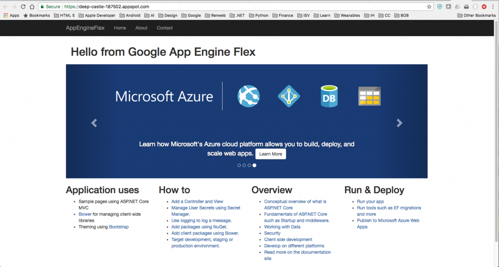 Deploying ASP.NET Core Apps on Google App Engine Flexible ...